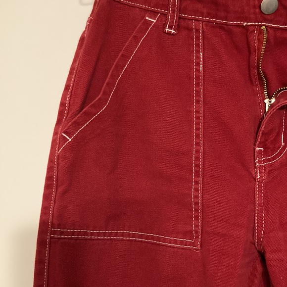 Shein Red Cargo Pants - Picture 4 of 9